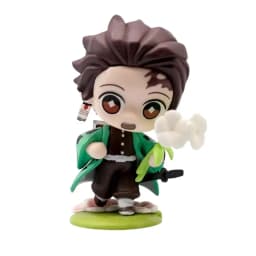 Hot sold 1-12pcs Anime Demon Slayer Model Tanjiro Kamado Nezuko cartoon figure PVC model ornament child Christmas Halloween gift