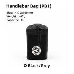C-HOLD Bike Handlebar Stem Bag Water Bottle Bicycle Bag Snack Storage Bikepacking Touring Commuting Insulated Kettle Pouch