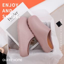 Summer New EVA Cool Slippers for Home Bathroom Comfort, Anti slip Fashion, Versatile Couple Wearing Slippers for Women