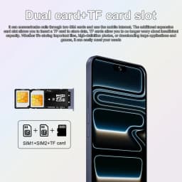 K-Touch A17 Pro Max Mobile Phones 5G Dual SIM Global Version Smartphone Android 15 Cell Phone 7.3 Inch 16+48MP 22GB+2TB 7800mAh Cellphones