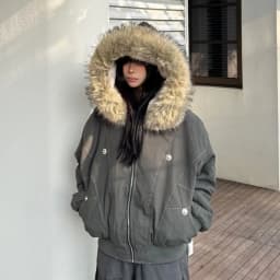 American Retro Jacket Faux Fur Hooded Longe Sleeve Women Casual Pure Color Vintage Sweatshirt Aesthetics Parkas Autumn Clothing