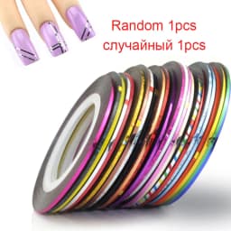 10Ml of Nail Art Glitter Mixed Sequins Polyester Film Hexagonal Colorful Sequins Nail Art Sequins Glitter Decoration Manicure
