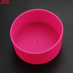 8cm Silicone Cup Bottom Sheath Protector Sleeve For Glass Water Tea Bottle Anti Slip And Anti Scalding Bottle Anti Damage Sleeve