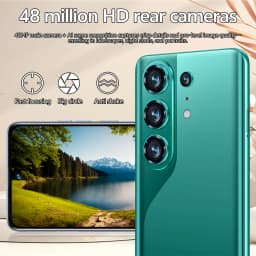 K-Touch Smartphone C27 Ultra 8000mAh Battery Mobile Phones Android 15 Face ID Unlock Cell Phone 5G Dual SIM 7.3inch Full Display 22GB+2TB 16+48MP Cellphones
