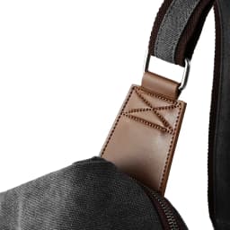 MTE ELAN Large Capacity Retro Canvas Sling Bag Man Leather Chest Bag Casual Travel Leisure Male Olive Green Shoulder Backpack