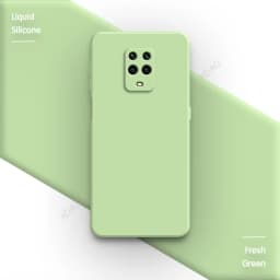Luxury Original Liquid Silicone Matte Case for Xiaomi Redmi Note 9 Pro Max 9S 9T Note9pro Cute Camera Protective Thin Back Cover