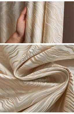 High-Precision Texture Jacquard Curtains for Living Room and Bedroom Modern Nordic Luxury Window Drapes Thicken Custom Decor