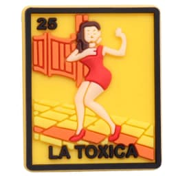 1pcs Mexican Playing Cards PVC Funny Figures Garden Shoe Charms Clog Buckle Decorations For Wristbands Boys Girls Party Present