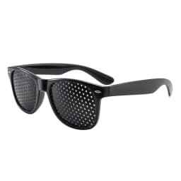 Anti-myopia Astigmatism Glasses Vision Correction Fatigue Pin Hole Glasses with Holes for Men Women Eyesight Improvement Eyewear