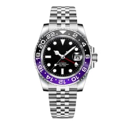 Corgeut 40mm Men's Custom logo NH34 Watch - Custom Logo. Customizable Strap, Dial, Engravings. Auto, Cal, Mech, Sapphire Glass