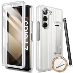 For Samsung Galaxy Z Fold 5 Case 2023 I-BLASON Journey Full-Body Protective Bumper Case with 3Pcs Silicone Pen Covers Kickstand