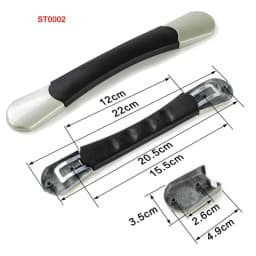 Replacement Suitcase Luggage Handle Travel Suitcase Luggage Case Handle Strap Carrying Handle Grip Strap Spare Box Bag Parts