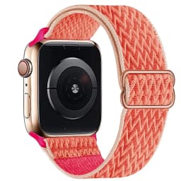 Nylon Strap for Apple Watch Band Ultra2-1 49mm 41mm 45 mm 38/42 Bohemian Elastic Bracelet iWatch Series 9 8 7 6 5 4 3 Se 40/44mm