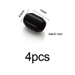 4-10pcs Stainless Steel Big Hole Beads Loose Spacer Beads For Diy Bracelets Jewelry Making Paracord Knife Lanyard Accessories
