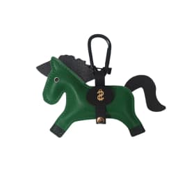 Small Horse Multi-color Pendant Leather Pendant Keychain Backpack Accessory Multicolored Creativity