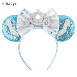 Fashion Moana Ears Headbands For Kid Hook Bow Maui Hair Accessories Women Frangipani Flowers Hairband Girl Spiral Conch Headwear