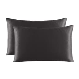 1pair Zipper Pillowcase Both Sides 100% Mulberry Nature Silk Pillow Case For Healthy Single Pillow Cover