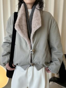SEIZPROJECTS Winter New Korean Style Fashionable Design Style Lapel Mink Fur down Jacket Comfortable Warm Jacket for Women