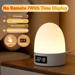 Touch Night Light Rechargeable 3 Color Wireless Baby's Room Bedside Lamp USB LED Night Light Ambient Soft Light For Kids Gift