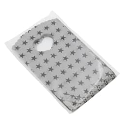 200pcs 9X15cm Heart and Butterfly Patterns Plastic Jewelry Gift Bag Jewelry Pouches Bags
