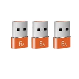 6A USB To Type C OTG Adapter 120W USB-C Male To Type-c Female Charger Converter for Macbook Samsung Data Transfer Adapter