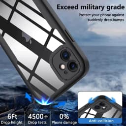 360 Full Body Front+Back Clear Case For iPhone 16 15 14 13 11 12 Pro Max XS X XR 7 8 Plus SE 2022 Silicone Shockproof Cover