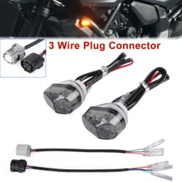 2025 MT07 Front Rear Turn Signal Blinker Light For Yamaha MT-07 MT 07 Y-AMT 2021-2026 Flush Mount Micro Indicator Flasher Lamp
