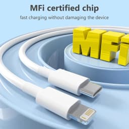 20W PD Lighting Cable Type C to Lighting Fast Charging Cord MFI Certified Wire for Iphone 14 13 12 11 Pro Max XS Max XR 6 7 8