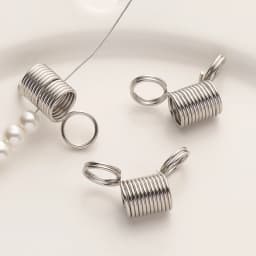 1pc Multifunctional Nickel-Plated Spring Steel Bead Stopper End Fasteners For Handmade DIY Jewelry Beading Bracelet Making