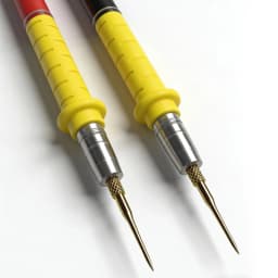 Silicone Multimeter Probe Test Leads Universal Needle Tip Multi Meter Tester Lead Probe Wire Pen Cable Anti Freezing Scalding