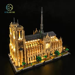 Led Light Kit For Architecture 21061 Notre-Dame de Paris Building Blocks (Only Light Kit Included)