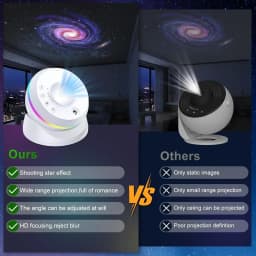 LED Night Light Galaxy Star Projector 4K HD 13 IN 1 Planetarium Projector 360° Rotation For Bedroom Decor Children Gift