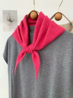 New Women Wool Scarf Shawl Winter Warm Soft Knitted Striped Triangle Fashion Brand Bandana Lady Wool Scarves