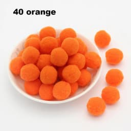 30-300Pcs Pom Poms Fluffy Soft Pompom Ball 8/10/15/20/25/30mm Handmade Sewing Craft DIY Kids Toy Christmas Weddinrg Decoration