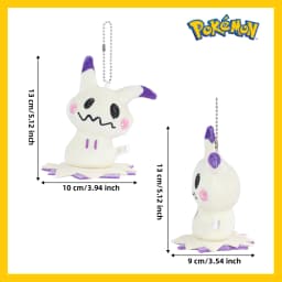 Mimikyu Eevee Plush Keychain Pocket Monster Cos Eeveelution Snorlax Doll Anime Pendant For Fan Collectible Sylveon Present Decor