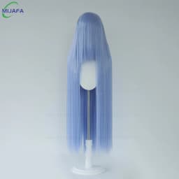 Very High Quality 600g 68 Colors 40 Inch 100cm Long Straight Cosplay Wig With Bangs Heat Resistant Hair Anime Wigs + Wig Cap