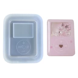 Resin Shaker Molds Silicone Resin Casting Molds Epoxy Quicksand Molds for DIY Pendant Charms Jewelry Making Accessories
