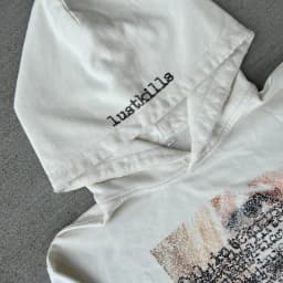 2000s Punk Hip Hop Classic Rock Print Simple Sweatshirt Personalized Men Women All-match Hoodies Vintage Casual Loose Pullovers