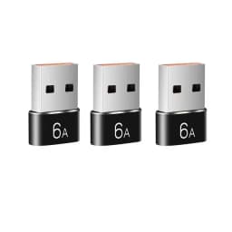 6A USB To Type C OTG Adapter 120W USB-C Male To Type-c Female Charger Converter for Macbook Samsung Data Transfer Adapter