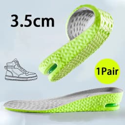 1Pair/2Pair Height Increase Sports Insole Air-Cushioned Shock-Absorbing Insoles Men Women Breathable Comfort Insoles
