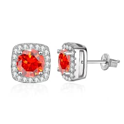 Pass Diamond Tester Pen Moissanite And Zircon Stud Earrings For Women 100% Real 925 Sterling Silver GRA Certificates D VVS1