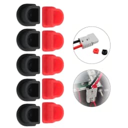 20Pcs 50A For Anderson Connector Cable Kits Plastic Connector Weatherproof Dustproof Cable Insert Cover Sealing Cap Accessories