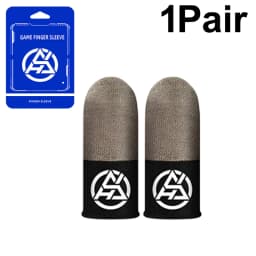 Soft Game Fingertip Gloves Sweatproof Anti-slip Gamer Thimbles Touch Screen Finger Sleeve Breathable Fingertip Cover for Gamer
