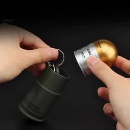 1/2/3 pcs Shell Storage Box M433 HEDP 40mm Cartridge Dummy Grenade Model Collection Toy Mini Storage Case