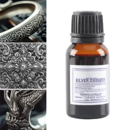 Professional Silver Oxidizer Solution Jewelry Plating Tool Set for Antique Finish and Metal Crafts