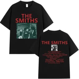 The Smiths The Queen Is Dead T Shirt 1980's Indie, Morrissey Oversized T-shirt Vintage Punk Rock Band T-shirts Streetwear Unisex