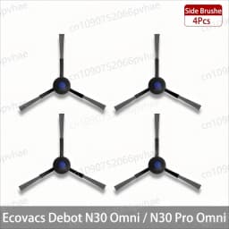 Ecovacs Debot N30 Omni / N30 Pro Omni Robot Vacuum Replacement Part Accessory Main Side Brush Hepa Filter Mop Dust Bag
