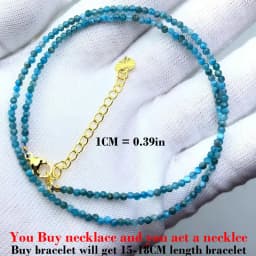 Simple Bohemian Natural Stone Cut the Shiny Beads Necklace Bracelet Set for Women Charms Fashion Female Party Gift Jewelry