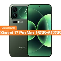 CN Global ROM Xiaomi 17 Pro Max 256GB/512GB 6.9 inch AMOLED Screen Snapdragon 8 Elite Gen 5 7500mAh Battery 50MP+50MP Camera