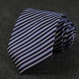 New Men's Tie Classic Stripes Striped 8cm Jacquard Necktie Accessories Daily Wear Cravat Wedding Business Party Gift